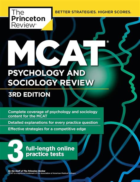 MCAT Psychology and Sociology Review 3rd Edition Graduate School Test Preparation Reader