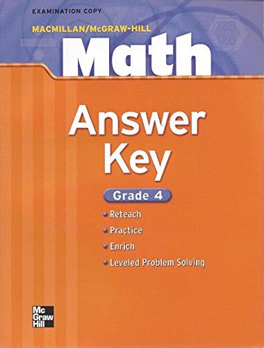 MCGRAW HILL TEXTBOOK ANSWER KEYS Ebook Kindle Editon