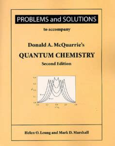 MCQUARRIE QUANTUM CHEMISTRY SOLUTION MANUAL Ebook Kindle Editon