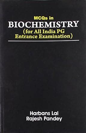 MCQs in Biochemistry For All India PG Entrance Examination PDF