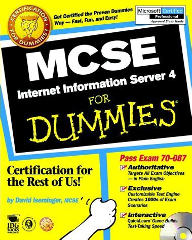 MCSE Internet Information Server 4 for Dummies Epub