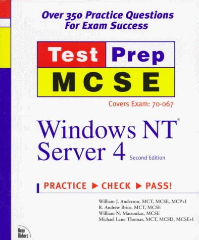 MCSE TestPrep Windows NT Server 4 Kindle Editon