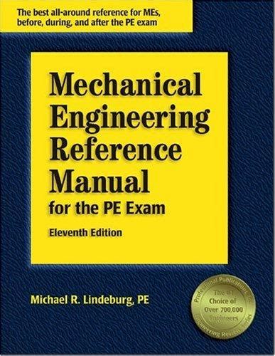MECHANICAL ENGINEERING REFERENCE MANUAL 11TH EDITION Ebook Doc