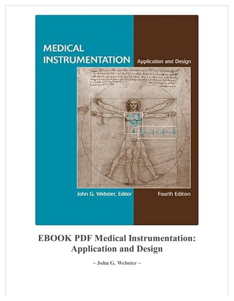 MEDICAL INSTRUMENTATION APPLICATION DESIGN WEBSTER Ebook Doc