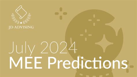 MEE July 2024 Predictions: A Comprehensive Analysis