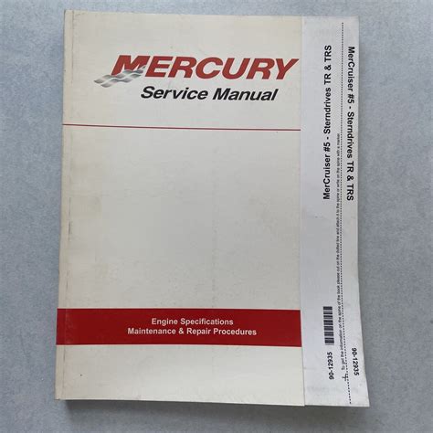 MERCRUISER TRS SERVICE MANUAL Ebook PDF