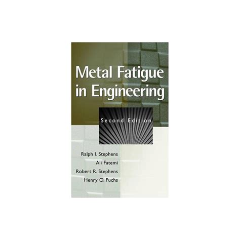 METAL FATIGUE IN ENGINEERING SOLUTION MANUAL Ebook Reader