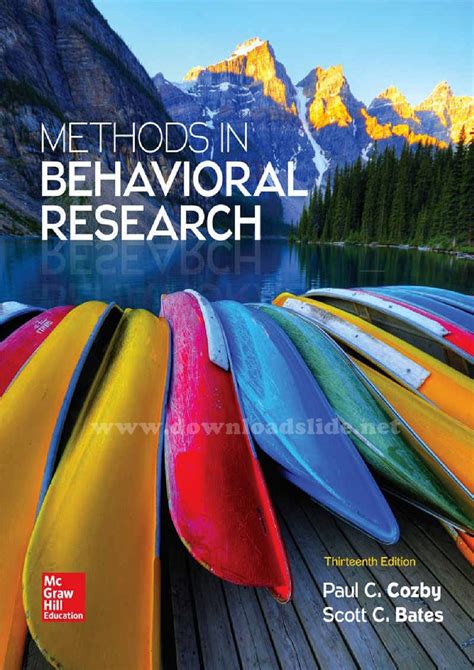 METHODS IN BEHAVIORAL RESEARCH: Download free PDF books about METHODS IN BEHAVIORAL RESEARCH or use online PDF viewer. Share boo Doc