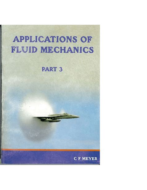 MEYER CF APPLICATIONS OF FLUID MECHANICS PART 3 2ND EDITION TEXT BOOK SOLUTIONS Ebook PDF