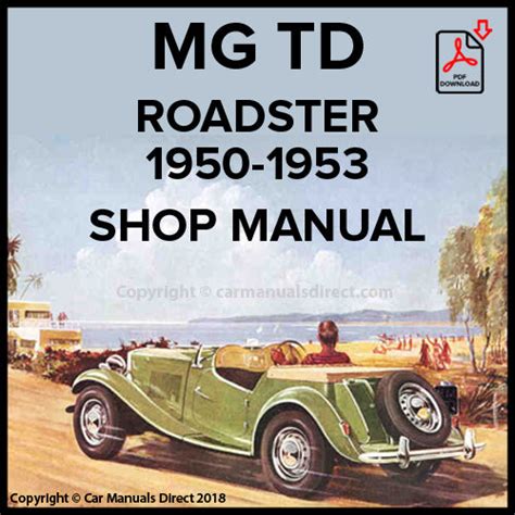 MG TD WORKSHOP MANUAL Ebook PDF