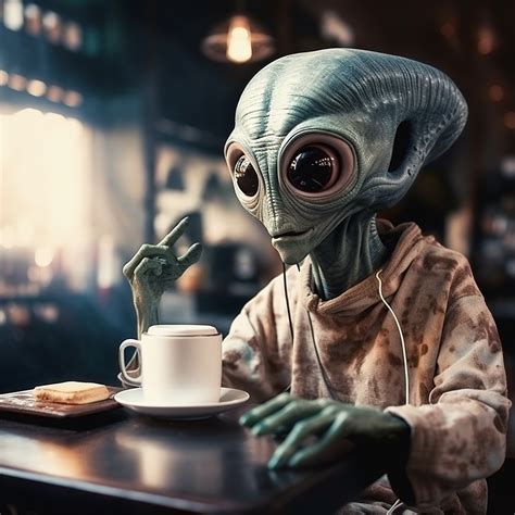 MIB Coffee Drinking Aliens: Extraterrestrial Caffeination and Its Cosmic Consequences