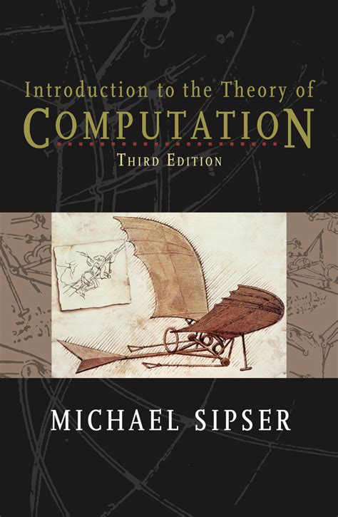 MICHAEL SIPSER INTRODUCTION TO THE THEORY OF COMPUTATION THIRD EDITION Ebook Doc