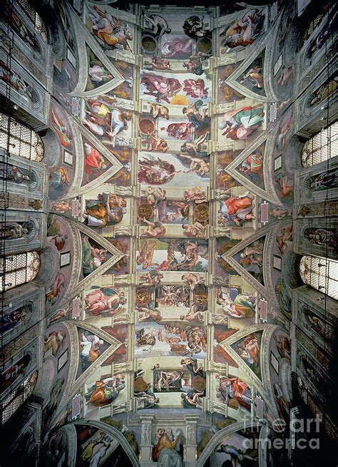 MICHELANGELO THE SISTINE CHAPEL CEILING 36 Color Slides and Text Kindle Editon