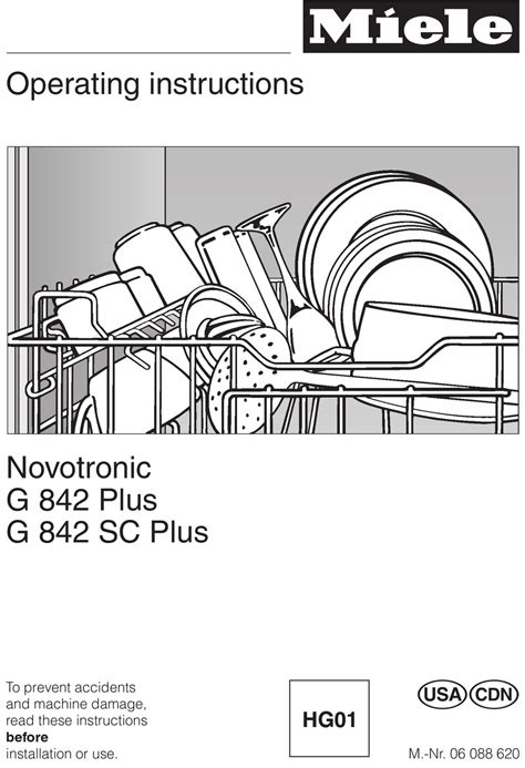 MIELE SERVICE MANUAL NOVOTRONIC W 842 Ebook Reader