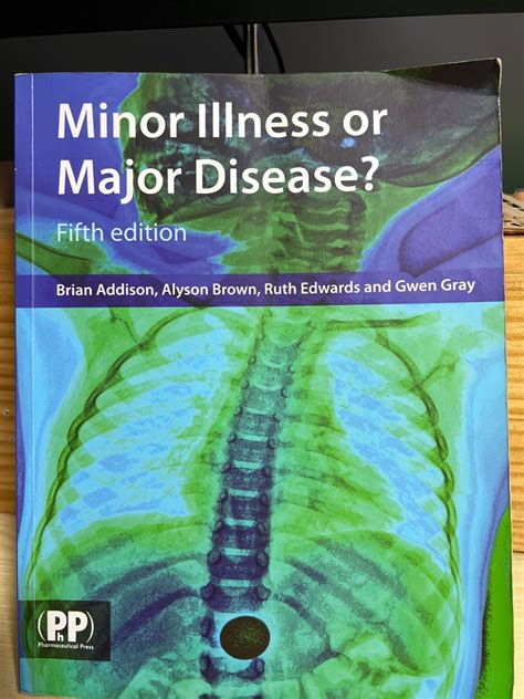 MINOR ILLNESS OR MAJOR DISEASE 5TH EDITION Ebook Kindle Editon