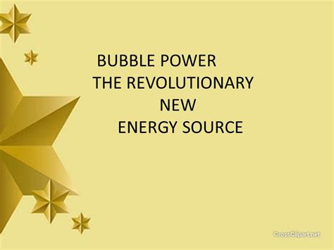 MJ BTU: The Revolutionary New Energy Source