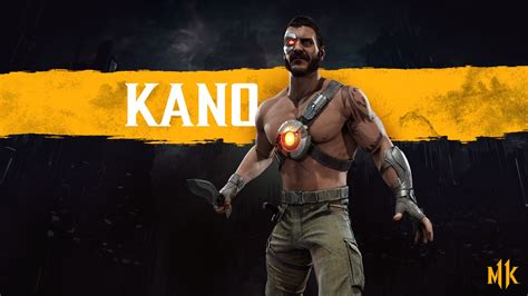 MK11 Kano: The Ruthless Black Dragon Leader