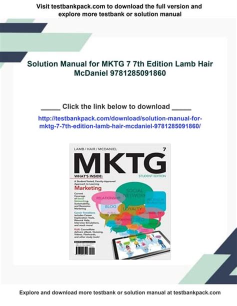 MKTG LAMB HAIR MCDANIEL 7TH EDITION Ebook Kindle Editon