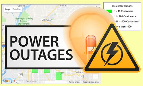 MLGW Outage Map: A Comprehensive Guide to Power Restoration in Memphis