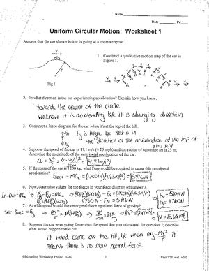 MODELING WORKSHOP PROJECT 2007 PHYSICS ANSWER KEY Ebook Reader