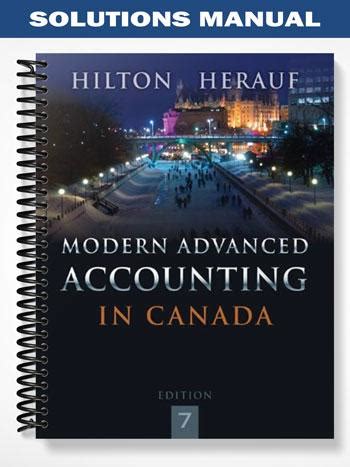 MODERN ACCOUNTING SEVENTH EDITION HILTON SOLUTIONS Ebook Kindle Editon