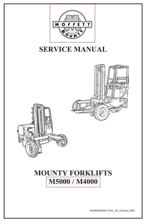 MOFFETT FORKLIFT M5000 PARTS MANUAL Ebook Epub
