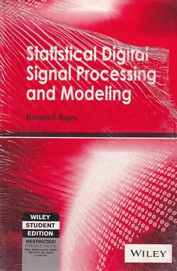 MONSON HAYES STATISTICAL SIGNAL PROCESSING SOLUTION MANUAL Ebook Doc
