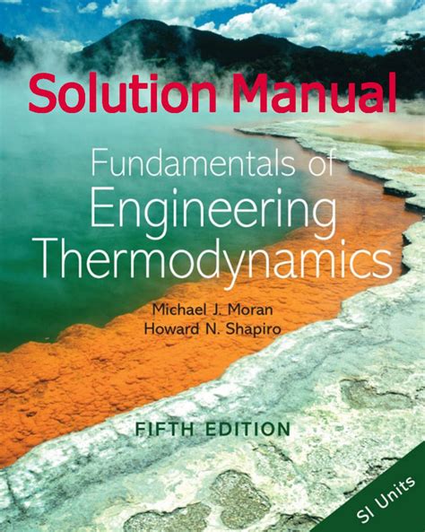 MORAN SHAPIRO THERMODYNAMICS SOLUTION MANUAL 7TH Ebook PDF