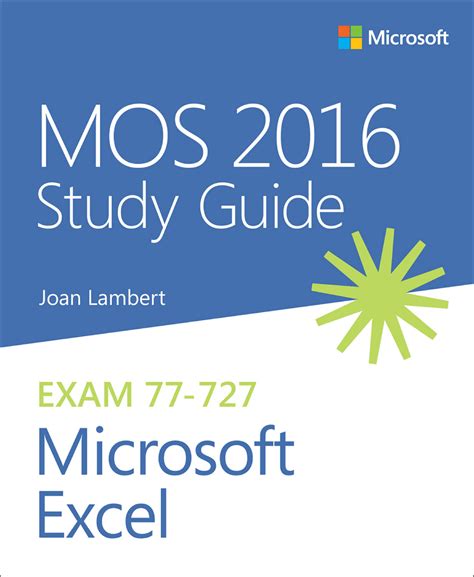 MOS 2016 Study Guide for Microsoft Excel Expert MOS Study Guide Reader