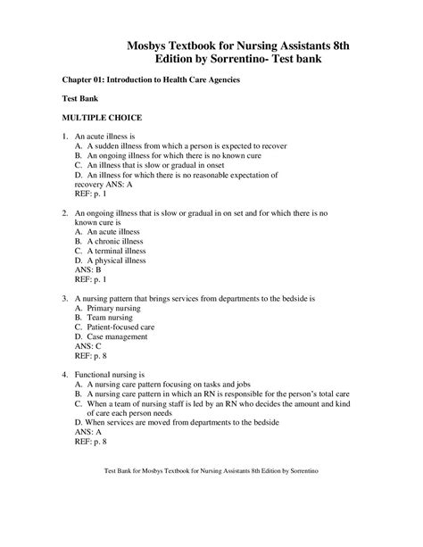 MOSBY TEST BANK QUESTIONS FOR MATERNITY NURSING Ebook Reader