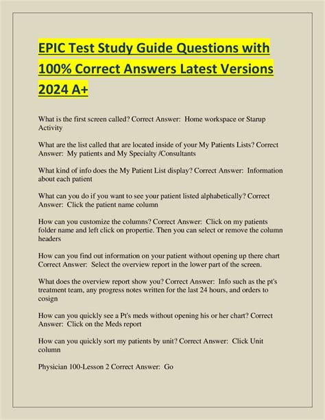 MOST EPIC TEST QUESTIONS Ebook Reader