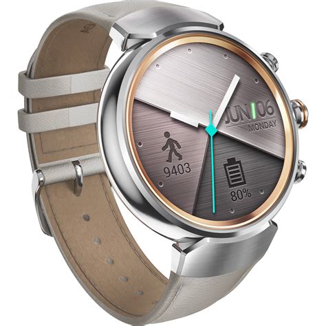 MOTONG Silver Buckle ZenWatch Smartwatch Doc