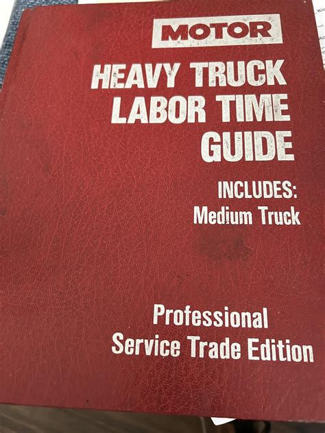 MOTOR LABOR TIME GUIDE Ebook Reader