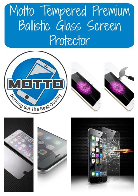 MOTTO Tempered Screen Protector iPhone Doc