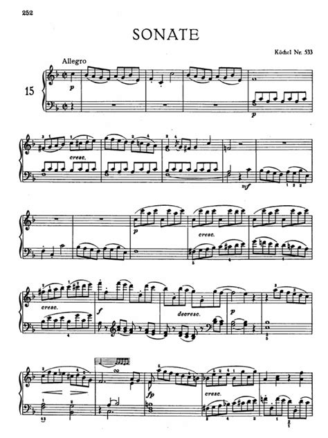 MOZART PIANO SONATA K 533 ANALYSIS Ebook Doc