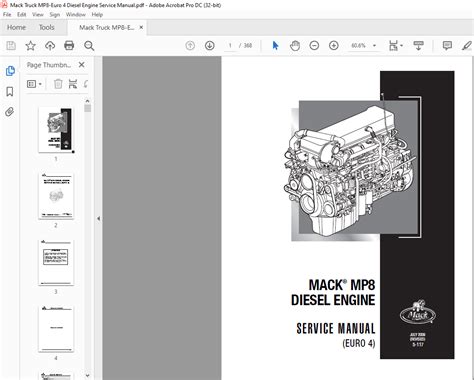 MP8 MACK ENGINE SERVICE MANUAL Ebook PDF