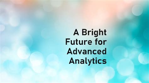 MPA/N: The Future of Advanced Analytics