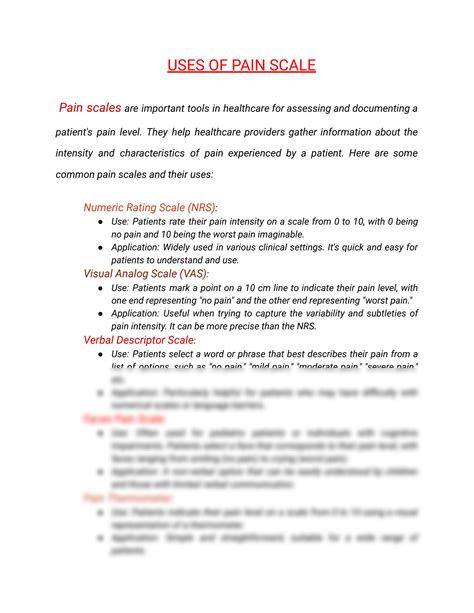 MPA Pascals: The Essential Guide to Measuring Pain and Its Impact