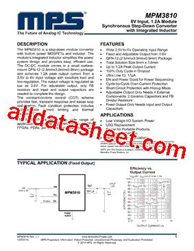 MPM3810GQB-12-P: A Comprehensive Analysis for Precision Power Management