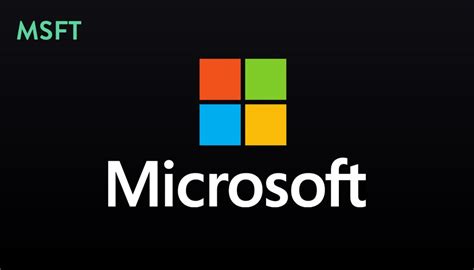 MSFT: Microsoft's Ticker Symbol for Innovation and Growth