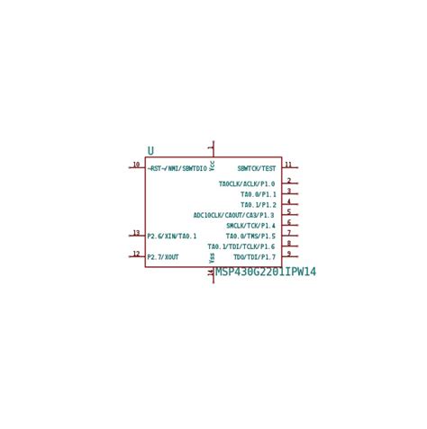 MSP430G2201IPW14