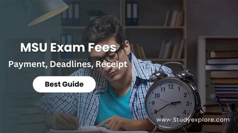 MSU Exam Fees: Everything You Need to Know