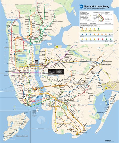 MTA Subway Map NYC: Your Guide to Navigating the City's Underground Labyrinth