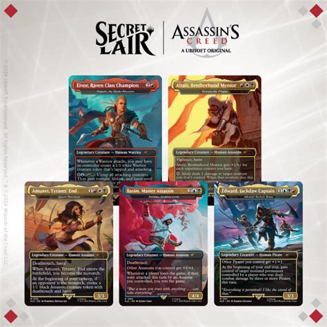 MTG Assassin's Creed Secret Lair 2345: Everything You Need to Know