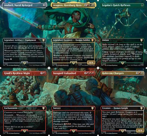 MTG LOTR Scene Cards: A Comprehensive Guide to the Epic Fantasy Crossover