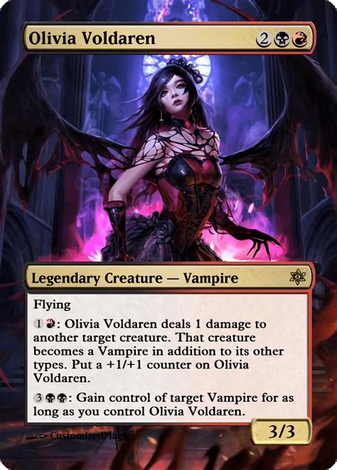 MTG Olivia Voldaren: Unveiling the Vampire Queen's Gameplay Prowess