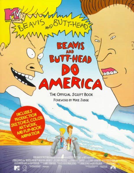 MTV S BEAVIS AND BUTTHEAD DO AMERICA THE OFFICIAL Script Book