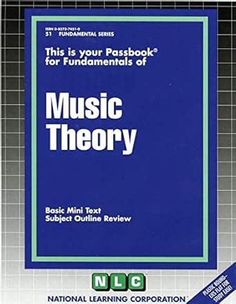 MUSIC THEORY Fundamental Series Passbooks Epub