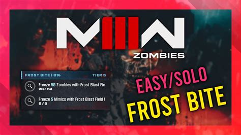 MW3 Zombies Frost Bite: The Ultimate Guide to Survival