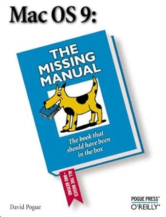 Mac OS 9 The Missing Manual Epub